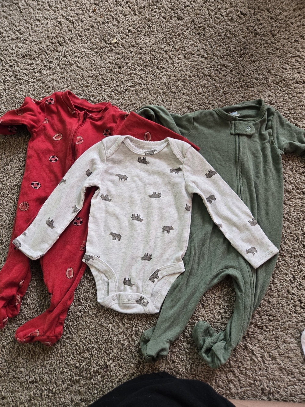 3 Bundle Bodysuit, 3 Mo